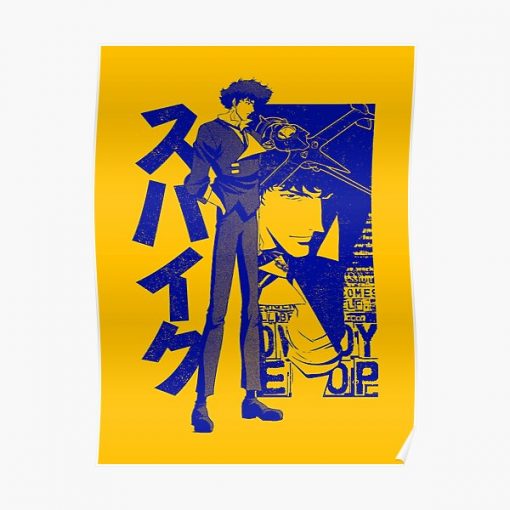 The Real Folk Blues (blue) Poster RB2910 product Offical Cowboy Bebop Merch