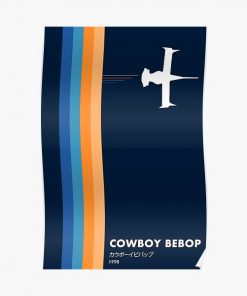 Cowboy Bebop Poster Minimalist  Poster RB2910 product Offical Cowboy Bebop Merch