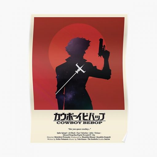 Cowboy Bebop - Space Cowboy Cropped Poster Poster RB2910 product Offical Cowboy Bebop Merch