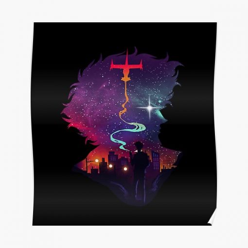 See you space cowboy! Cowboy bebop Spike Smoking Poster RB2910 product Offical Cowboy Bebop Merch
