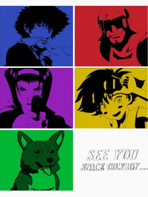 artwork Offical Cowboy Bebop Merch