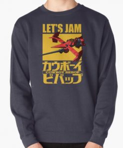 Let's Jam in Space Swordfish Pullover Sweatshirt RB2910 product Offical Cowboy Bebop Merch