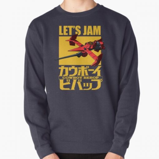 Let's Jam in Space Swordfish Pullover Sweatshirt RB2910 product Offical Cowboy Bebop Merch