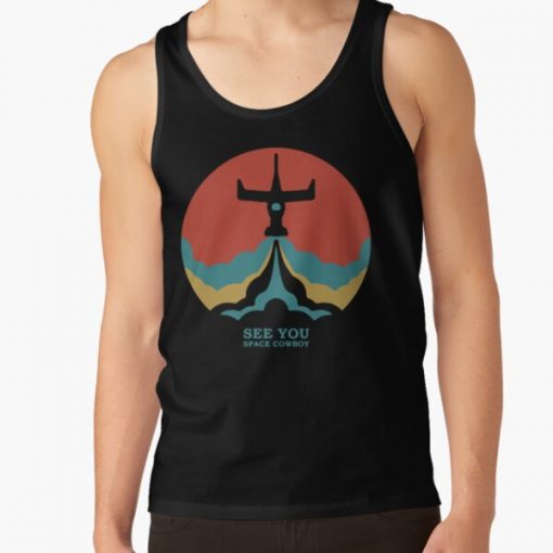 Cowboy Bebop Retro Vintage Tank Top RB2910 product Offical Cowboy Bebop Merch