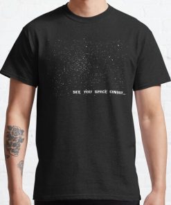 See You Space Cowboy Classic T-Shirt RB2910 product Offical Cowboy Bebop Merch