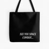 See You Space Cowboy All Over Print Tote Bag RB2910 product Offical Cowboy Bebop Merch