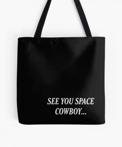 See You Space Cowboy All Over Print Tote Bag RB2910 product Offical Cowboy Bebop Merch
