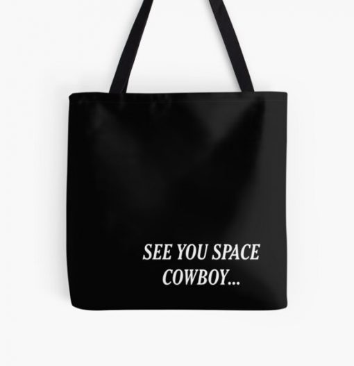 See You Space Cowboy All Over Print Tote Bag RB2910 product Offical Cowboy Bebop Merch