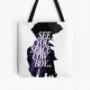 See you Space cowboy.. All Over Print Tote Bag RB2910 product Offical Cowboy Bebop Merch