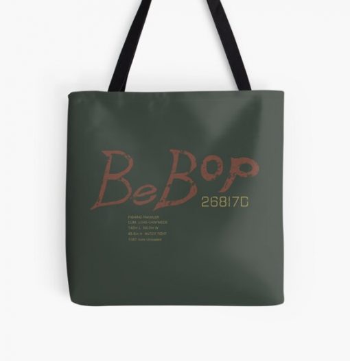The Bebop All Over Print Tote Bag RB2910 product Offical Cowboy Bebop Merch