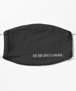 SEE YOU SPACE COWBOY Flat Mask RB2910 product Offical Cowboy Bebop Merch