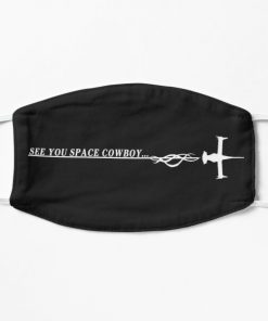 See You Space Cowboy Flat Mask RB2910 product Offical Cowboy Bebop Merch